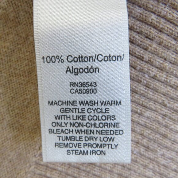 Van Heusen* Women's Long Sleeve V-Neck Straight Hem Argyle Pastel Sweater~ S/P - Picture 4 of 10